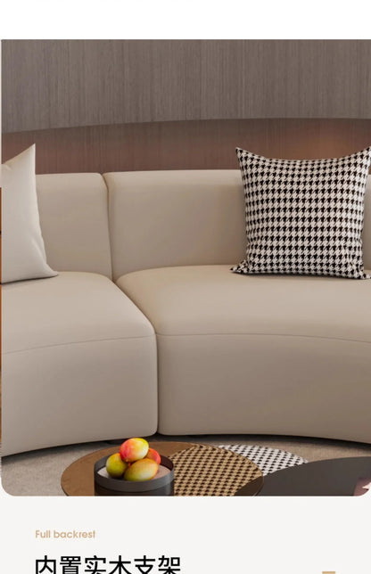 Hotel lobby sofa coffee table combination sales office negotiation rest area reception beauty salon club corner arc