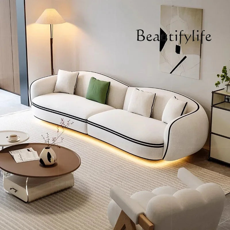 Y White Cloud Living Room Sofas Nordic Air Single Modern Outdoor Sofa Replica Bedroom Designer Balcony Muebles Salon Furniture