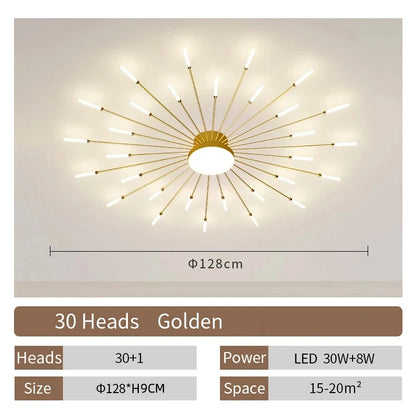 Creative LED Ceiling Lamp Modern Living Room Lights Nordic Home Decor Dining Bedroom Lighting Lustre Indoor Ceiling Pendant Lamp