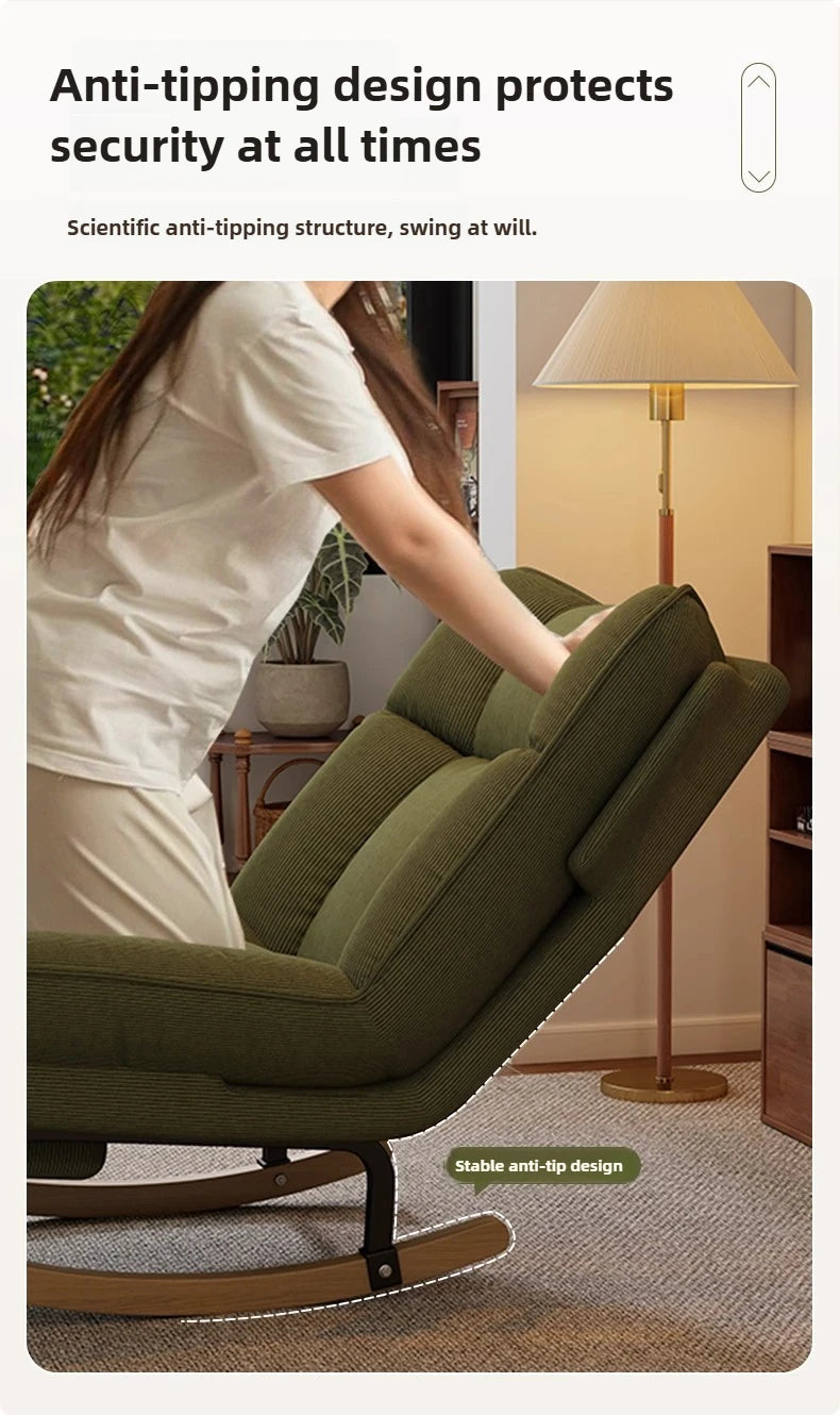 Swinging Chair for Lounging or Sleeping,lazy Sofa Lounge Chair,Rocking Chair,balcony,living Room,leisure Chair for Home Use