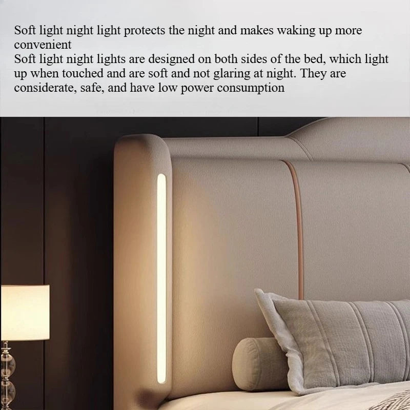 180x200 cm Double bed frame king size frame headboard with 3 drawer storage luxury home bedroom bed queen cama king furniture