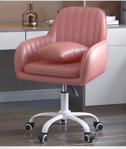 Modern Lift Swivel Office Chairs Study Room Chair Home Backrest Leisure Makeup Chair Bedroom Comfortable Computer Gaming Chair