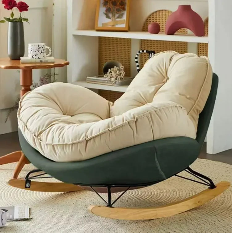 Lazy Couch Penguin Rocking Chair Indoor Leisure Rocking Chair Lounge Chair Rocking Daybed Adult Lounge Snail Balcony Home Egg