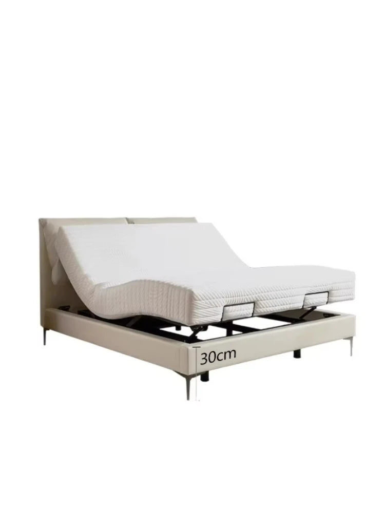 Soft bed Adjustable backrest Soft comfortable bedroom bed Soft folding bed