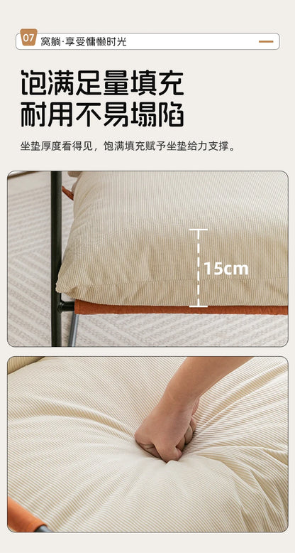 Relax Nordic Dressing Reading Chair Comfortable Lounge Deck Minimalist Designers Chair Single Fauteuil Relaxant Home Furniture