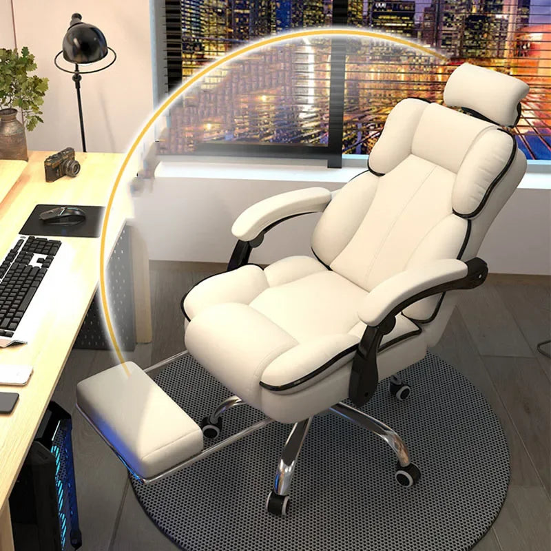 Gaming Chair Reclining Swivel Computer Desk Chair with High Back Support Streamer Live Broadcasting Office Chair for Home