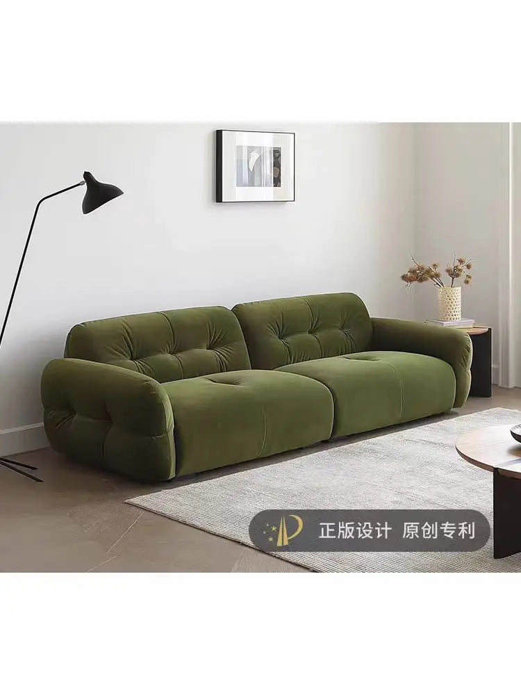 Luxury Romantic Sofa Puff Living Room Modern Comfortable Sofa Nordic Style Accent Divani Da Soggiorno Home Furniture
