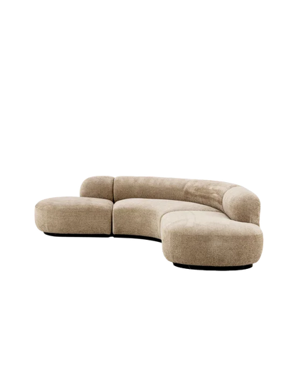 YFY Curved Sofa Living Room Hotel Lobby Rest Area Booth