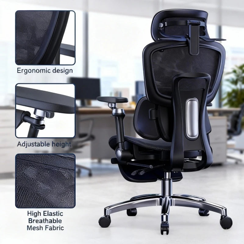 Executive Office Chair Ergonomic Chairs Lounge Armchair Magalu Computer Gaming Chair Chaise Bureau Gamer Desk Chaises Relaxing