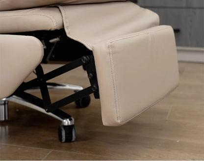 High-end office computer chair, comfortable leather electric massage office chair, adjustable recliner