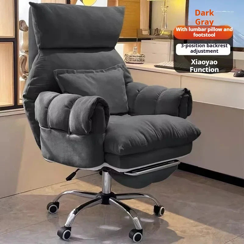 Comfortable Long-term Sofa Chair Gaming Chair Bedroom Desk Chair Ergonomic Chair Furniture Sillas Gamer Adjustable Backrest
