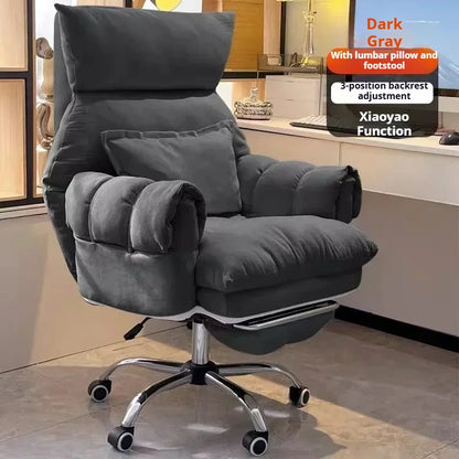 Comfortable Long-term Sofa Chair Gaming Chair Bedroom Desk Chair Ergonomic Chair Furniture Sillas Gamer Adjustable Backrest