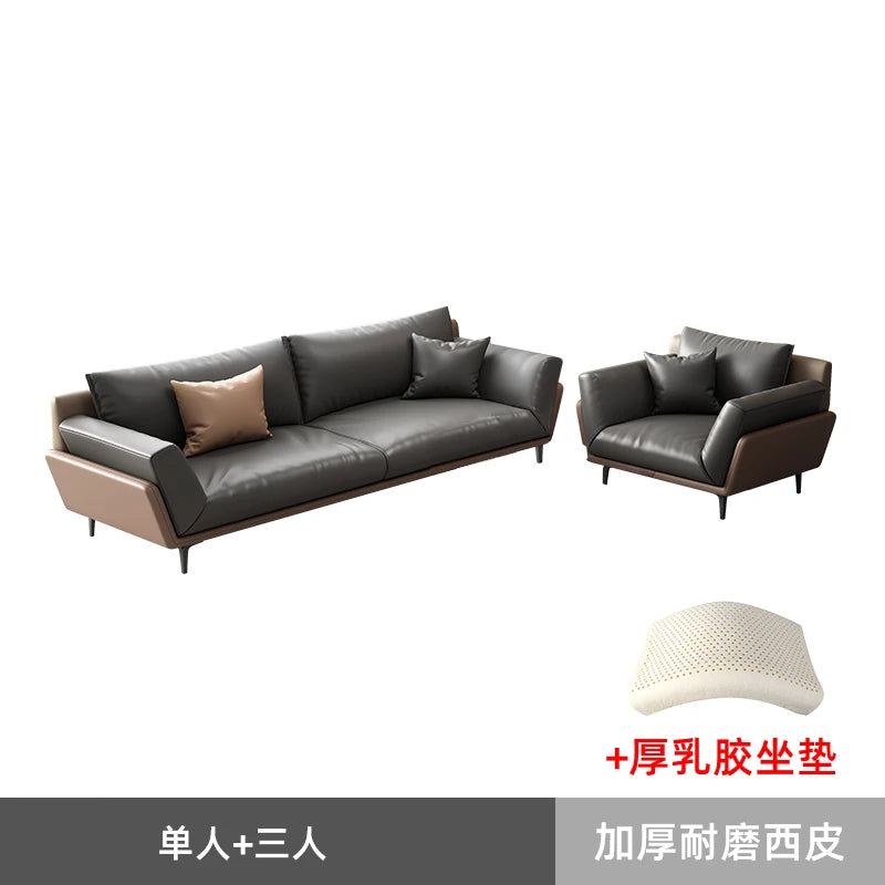 CP office sofa coffee table combination simple modern business rest reception