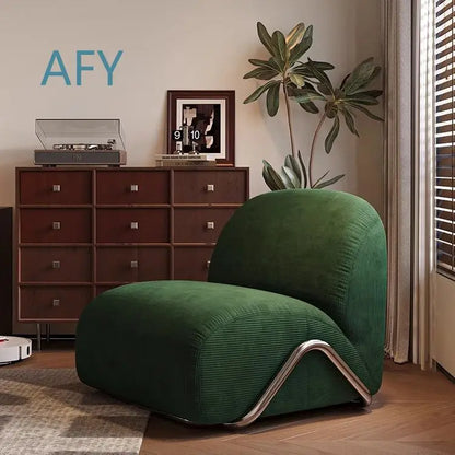 Medieval Wabi Sabi Wind Single Sofa for Living Room Home Hotel Homestay Reception Creative Designer Leisure Chair with