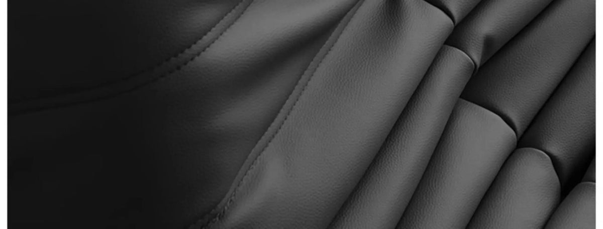 Black caterpillar sofa lazy single leisure chair togo original small apartment balcony living room lying down leather