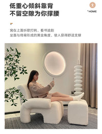 Makeup Designer Living Room Chairs, Nordic Salon Sofa Arm, Relax Bedroom Reading Girl, Sillon Home Furniture