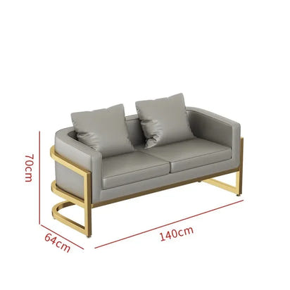Linlamim Fabric Sofa Set Furniture Living Room Sofa Set with Desk and Stools / Big U Shape Cloth Couch Sofas for Home Furniture