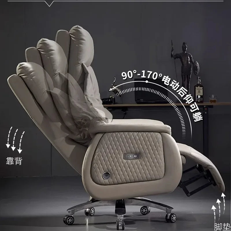Comfortable Interior Office Chair Weightless Luxury Footrest Office Chair Conference Adjustable Silla De Oficina House Furniture