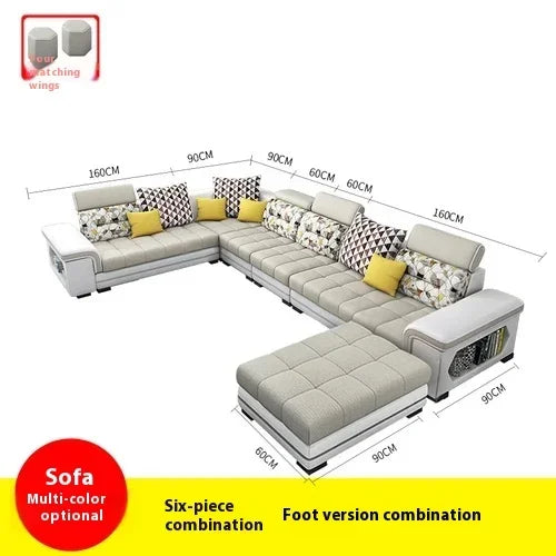 Modern Minimalist Adults Sofa Nordic Style Floor Ergonomic Living Room Sofa Canape Chaise Comfort Canape Salon Home Furniture