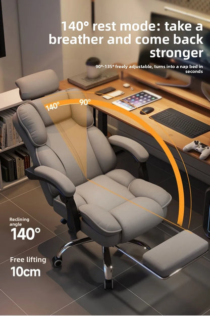 Ergonomic Computer Chair Gaming Office Chair Backrest Swivel Boss Seat Durable Desk Chair for Students Office Chair Furniture