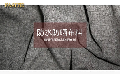 Villa Swimming Pool Outdoor Sofa Courtyard Garden Balcony Large Round Bed Beach Outdoor Lounger Champagne Gold