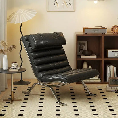 MOMO Sofa Chair Minimalist Light Luxury Senior Sense Of Living Room Antique Style Designer Sofa Chair Lazy Leisure Lounge Chair