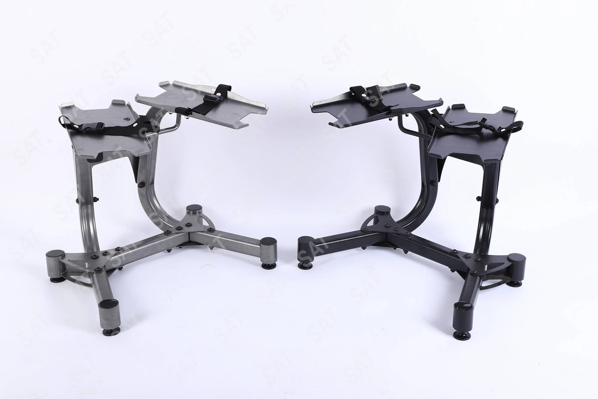 l Adjustable Dumbbell Bracket Metal Old Weight Bracket Storage Bracket with Wheels Dumbbell Weight Household