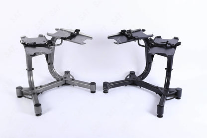 l Adjustable Dumbbell Bracket Metal Old Weight Bracket Storage Bracket with Wheels Dumbbell Weight Household