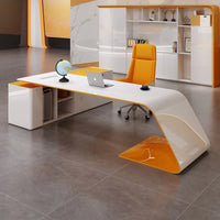 Specially Irregular Office Desk Shaped Useful Leadership Function Offcie Desk Art Support Office Furniture Der Schreibtisch XYOD