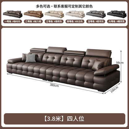 Modern Leather Living Room Sofas Couch Lazy Nordic Luxury Minimalist Living Room Sofas Lounge Designer Muebles Home Furniture