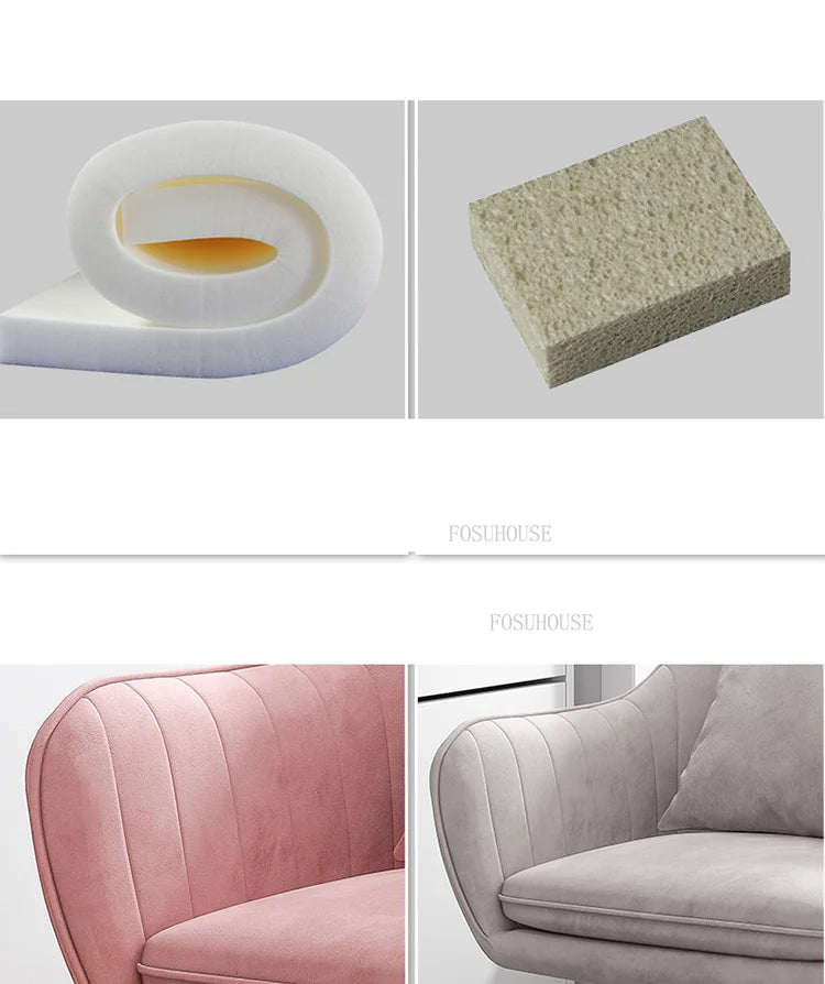 Modern Backrest Computer Chair Nordic Home Office Chairs Lift Swivel Armchair Soft Cushion Game Chair Creative Office Furniture