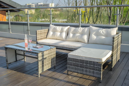 Factory Hot Selling High Quality PE Rattan Garden Leisure Sofa Bed for Hotel Outdoor Party
