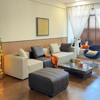 Floor Leather Living Room Sofas Couch Luxury Recliner Corner Pouf Living Room Sofas Lounge Bedroom Divano Postmodern Furniture