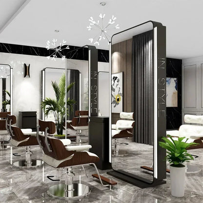 Shampoo Barber Chair Simplicity Wheels Swivel Salon Chair Hair Stylist Facial Sillas Cosmetic Aesthetic Salon Furniture