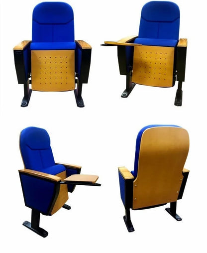 HT Classroom Academic Hall with Writing Board Row Chairs Multifunctional Concert Hall Lecture Hall Seats