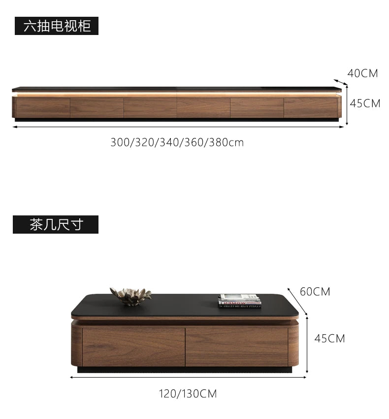 Storage Retro Design Tv Stand Coffee Table Lights Minimalist Floor Tv Stands Home Universal Mueble Para Televisor Furniture