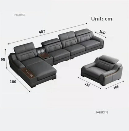 Modern Living Room Sofa Combination Light Luxury Chaise Lounges Design Sofas Living Room Personality Home Furniture