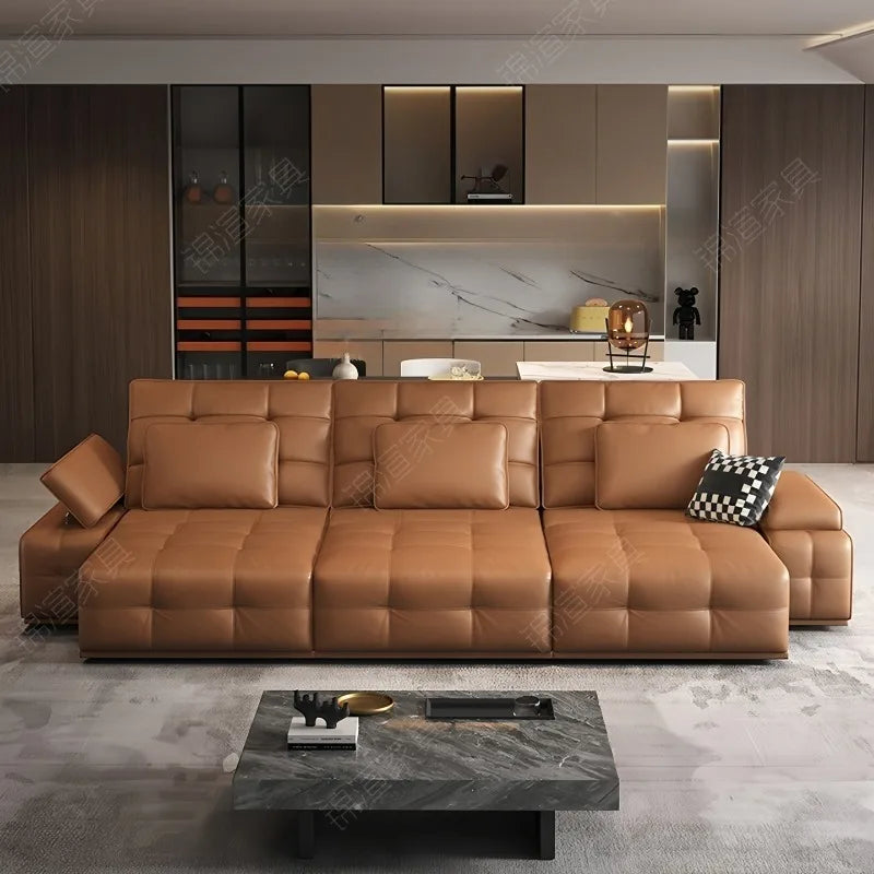 Extendable Modern Electric Recliner Sofa Nordic Designer Electric Recliner Sofa Oversized Lazy Bankstel Woonkamer Furniture