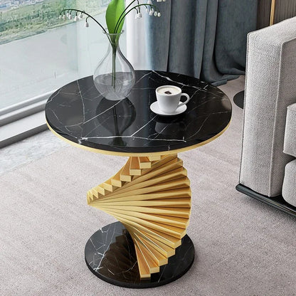 Nordic Leisure Bedroom Side Table Modern Marble Coffee Table for Living Room Furniture Nordic Designer Tables
