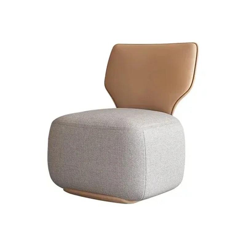 Nordic Style Single Living Room Chair - Luxury Relaxation Furniture for Home - Comfortable Office Chair with Support
