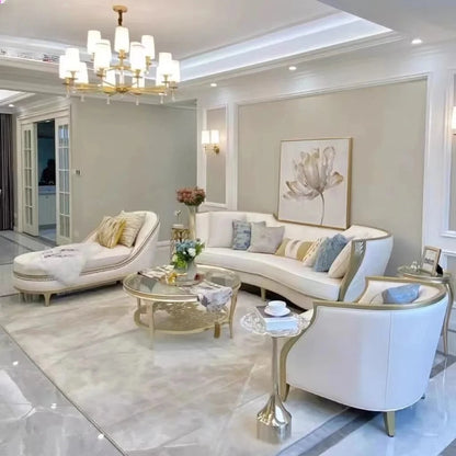 M  light luxury Adela sofa combination model house  light luxury