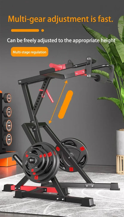 Huck squatting machine Horizontal push frame Weightlifting Strength Multi-function Trainer Fitness Equipment  Gym Home Exercise