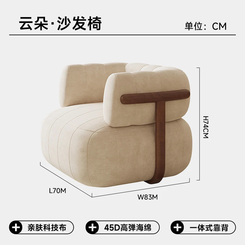 Comfortable Pedicure Living Room Chairs Sofa Arm Gaming Beach Throne Chairs Modern Lazy Outdoor Wooden Fauteuil Home Furniture