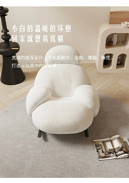 elegant creativity armchair Luxury Design modern comfortable Adult rocking chair balcony fashion mecedora adulto home furniture