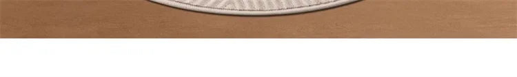 F132  Round living room minimalist sofa coffee table blanket premium light luxury cloakroom floor mat bedroom carpet