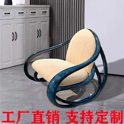 Nordic Girl Lazy Modern Throne Reading Cute Relax Living Room Chairs  Home Design