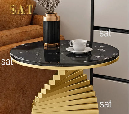 For Modern Luxury Homemade Furniture Gold Side Table/coffee Table