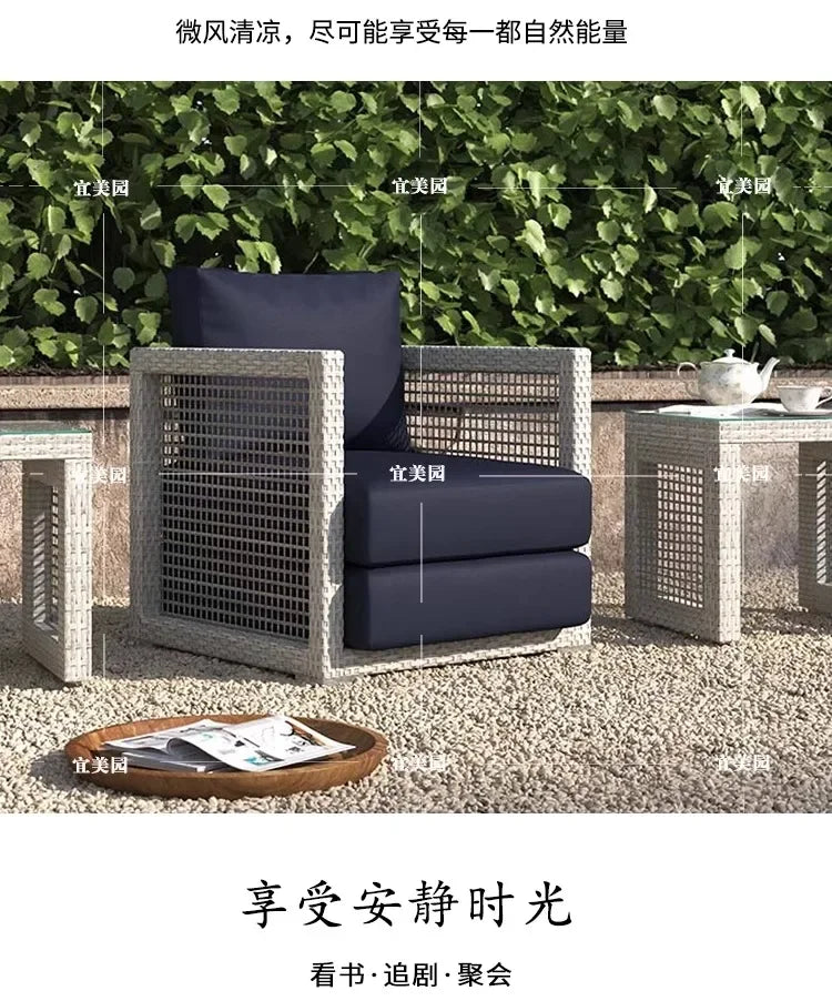 Nordic Lawn Chair Outdoor Sofas Homestay Modern Balcony Garden Sofas Gaming Minimalist Design Furniture Gartenstuhl Lshysf
