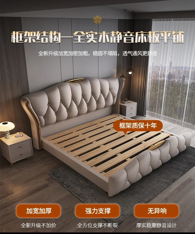 180X200cm complete bedroom furniture king set headboards double full marriage bedrooms cheap full size queen bed cadre de lit