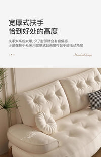 Postmodern Living Room Sofas Fabric Nordic Designer Modern Lounge Couch Lazy Replica Sleeper Princess Divano Salon Furniture